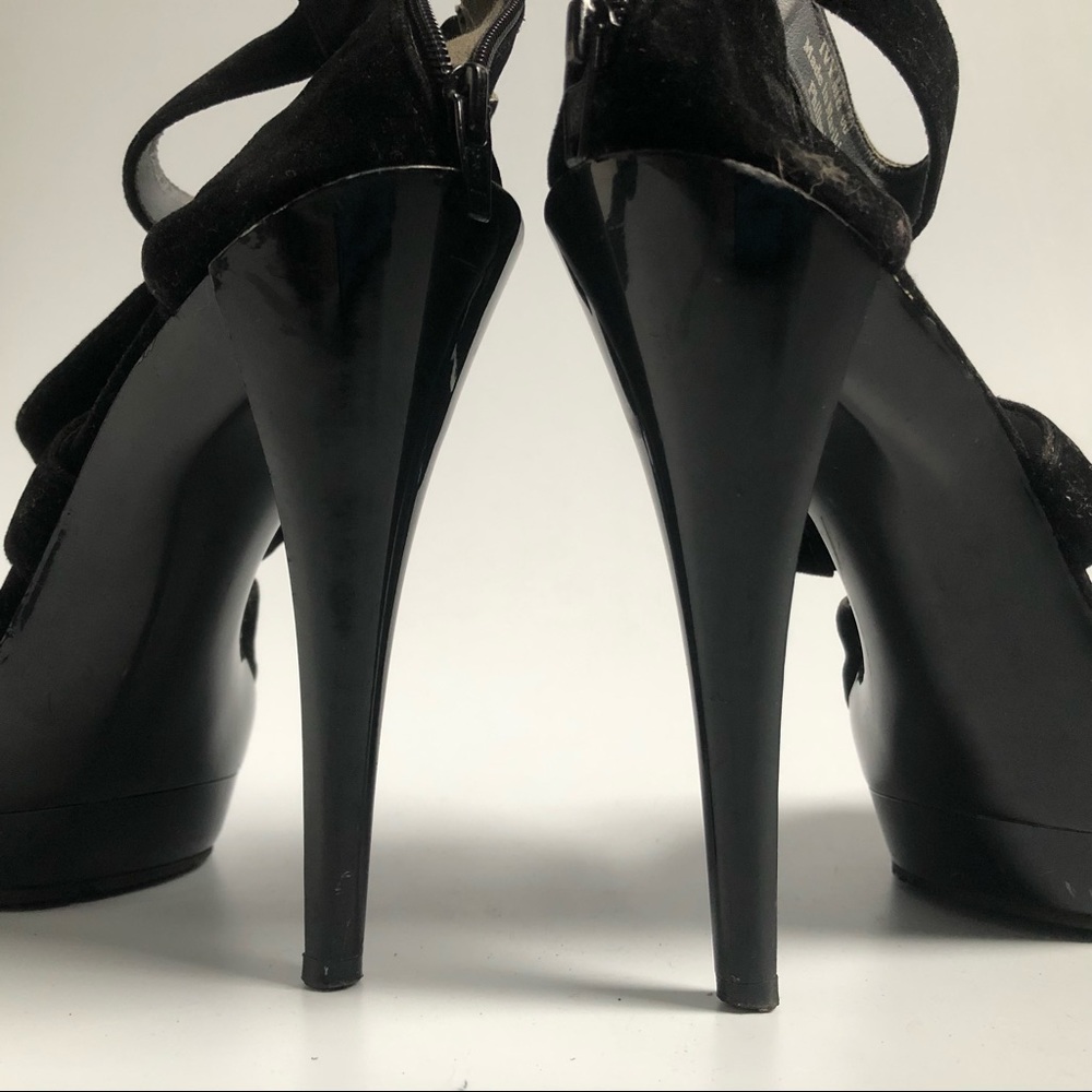 Natasha strapped Sexy High Stiletto Heel Platform Open Toe Sandals - Picture 7 of 9
